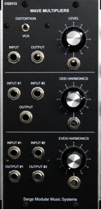 MU Module CGS113 Serge Wave Multipliers from CGS