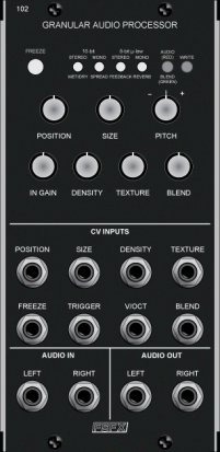 MU Module FSFX 102: Granular Audio Processor from Free State FX