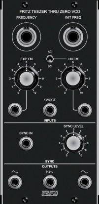 MU Module Fritz Teezer Thru Zero VCO from Free State FX