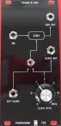 Eurorack Module SYS-700 S&H 709 from Pharmasonic