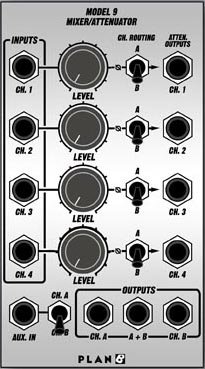 Eurorack Module Model 9 from Plan B