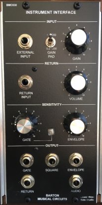 MU Module BMC030 Instrument Interface (2U) from Lower West Side Studio