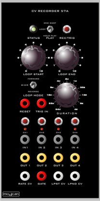 Modcan A Module CV Recorder 57A from Modcan