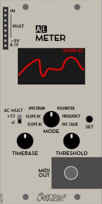 AE Modular Module METER from Tangible Waves