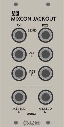 AE Modular Module MIXCON JACKOUT from Tangible Waves