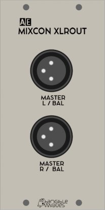 AE Modular Module MIXCON XLROUT from Tangible Waves