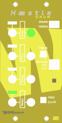 AE Modular Module kæstle drum from Wonkystuff