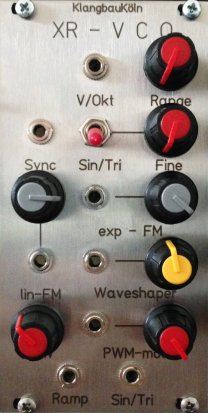 Eurorack Module XR-VCO (big version) from Klangbau Köln