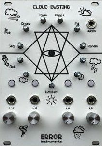 Eurorack Module NEW cloud busting . blank from Error Instruments