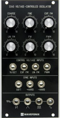 Eurorack Module 3340 Voltage-Controlled Oscillator (VCO) Classic Edition from Wavefonix