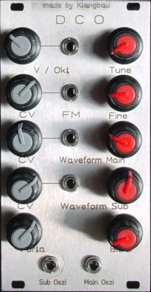 Eurorack Module Wavetable VCDO from Klangbau Köln