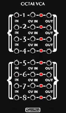 Frac Module Octal VCA from Cynthia