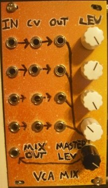 Eurorack Module BMC015 VCA Mixer from Barton Musical Circuits