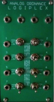 Eurorack Module Logiplex from Analog Ordnance