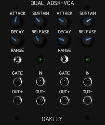 Frac Module Dual ADSR–VCA from Other/unknown