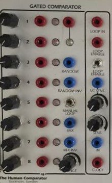 Serge Module Gated Comparator, THC from CGS