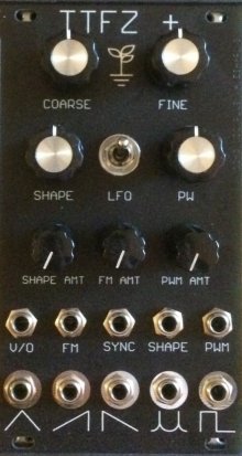 Eurorack Module TTFZ+ from Ground Grown Circuits