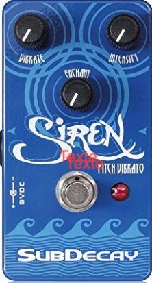 Pedals Module Siren Pitch Vibrato from Sub decay