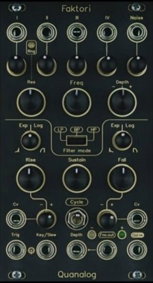 Eurorack Module Faktori from Quanalog Instruments