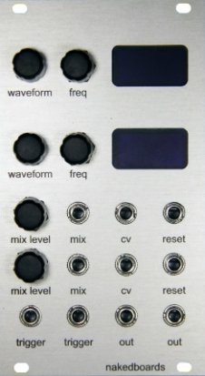 Eurorack Module lfo from Nakedboards