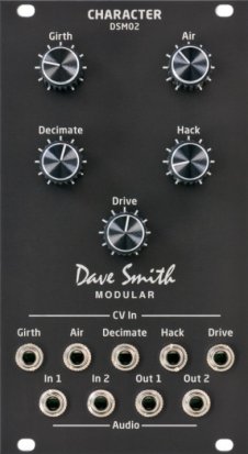 Eurorack Module DSM02 Character Module (real panel) from Dave Smith Modular