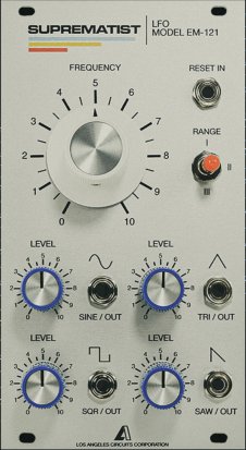 Eurorack Module Suprematist LFO Model EM-121 from LA Circuits