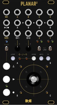 Eurorack Module Planar 2 - Black from Intellijel