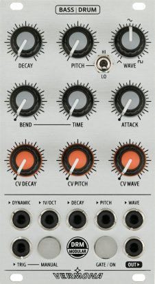 Eurorack Module Bass|Drum from Vermona