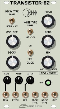 Eurorack Module Transistor-82 from G-Storm Electro