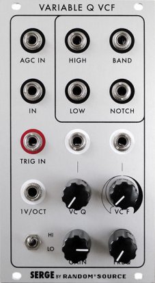 Eurorack Module Serge Variable Q VCF (VCFQ) from Random*Source