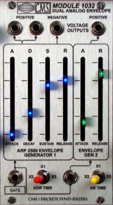 Eurorack Module 1032 Dual Analog Envelope from CMS