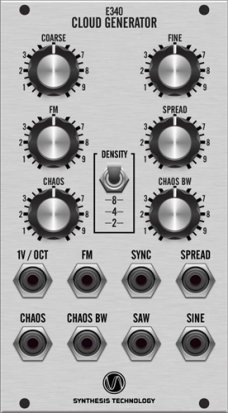 Eurorack Module E340 Cloud Generator from Synthesis Technology