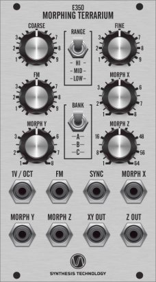 Eurorack Module E350 Morphing Terrarium from Synthesis Technology