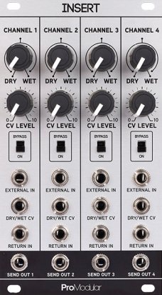 Eurorack Module MIIIIX INSERT from ProModular