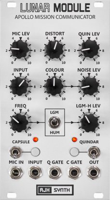 Eurorack Module Lunar Module (Silver Panel) from AJH Synth