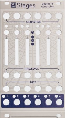 Eurorack Module Magpie Custom - Stages Pannel (White) from Other/unknown