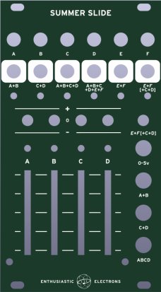 Eurorack Module Enthusiastic Electrons Summer Slide v0.1 from Other/unknown