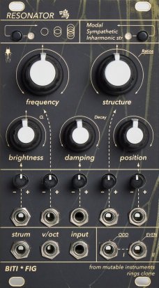 Eurorack Module BITI WORKSHOP * FIG RESONATOR 鳴 from Other/unknown