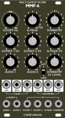 Eurorack Module MMF-6 from Cwejman