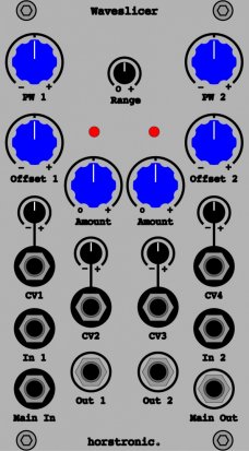 Eurorack Module Waveslicer from horstronic