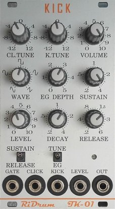 Eurorack Module RiDrum TK-01 from Dijkstar Music