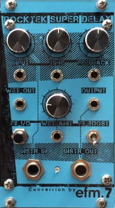 Eurorack Module RockTek Super Delay from Other/unknown