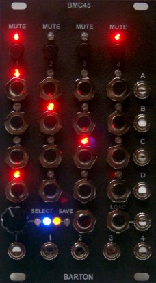 Eurorack Module Black Face BMC45 from Million Machine March