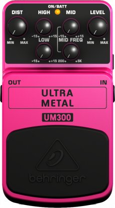 Pedals Module UM300 Ultra Metal from Behringer