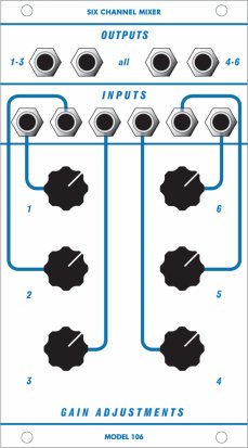 Eurorack Module Model 106 from Catalyst Audio