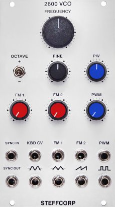 Eurorack Module 2600 VCO from Steffcorp