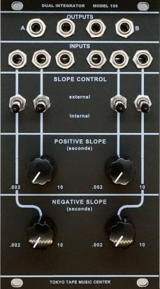 Eurorack Module Dual Integrator Model 155 from Tokyo Tape Music Center