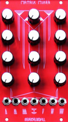 Eurorack Module Video Matrix Mixer from Reverse Landfill