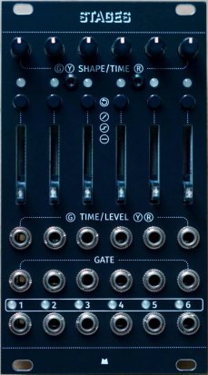 Eurorack Module Stages - Black Panel from Mörk Modules