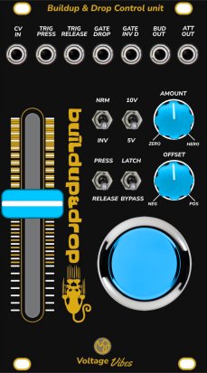 Eurorack Module Buildup&Drop Control unit from Voltage Vibes